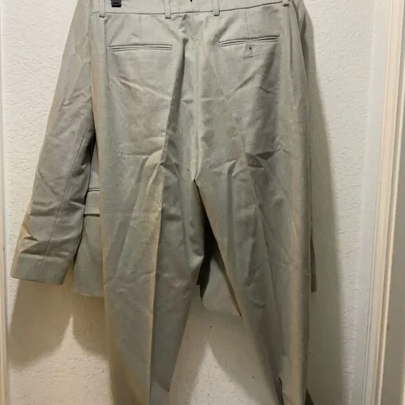 Ralph Lauren Purple Label suits Gray 100% Merino Wool Blazer 6/ pants 4 USA - Picture 8 of 13